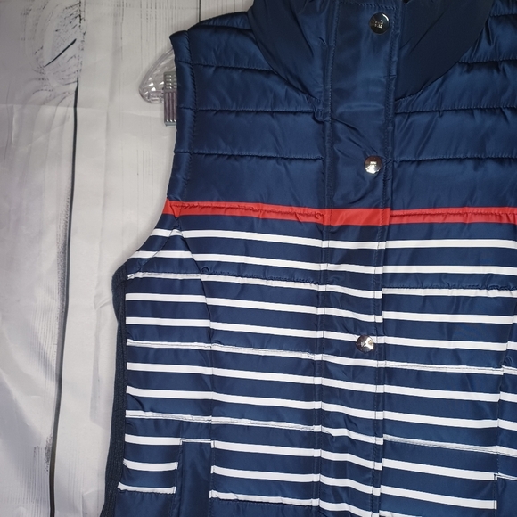 Tommy Hilfiger striped puffer vest - Picture 4 of 12